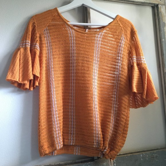 SOLD Free People / Babes Only Striped Shirt - Picture 3 of 4